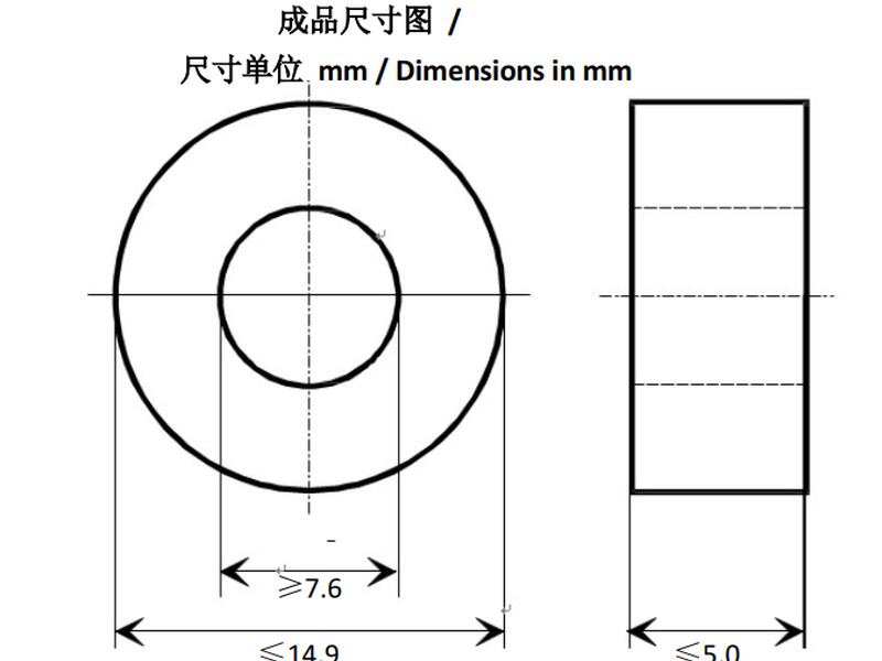 SAT Epoxy Resin Amorphous Toroidal Core