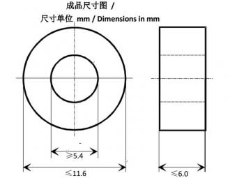 Amorphous toroidal core for electromagnet using