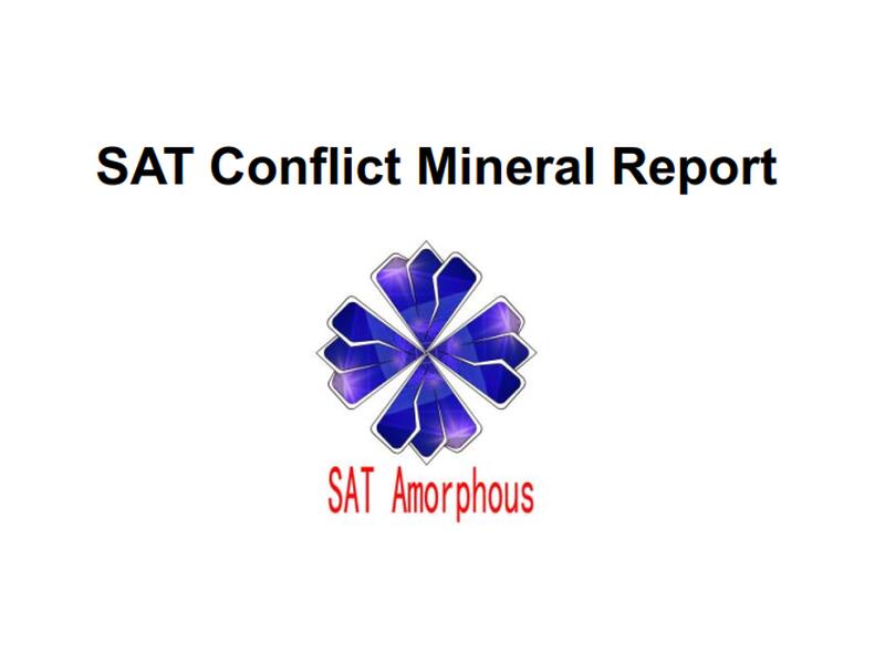 Conflict Mineral Report Download